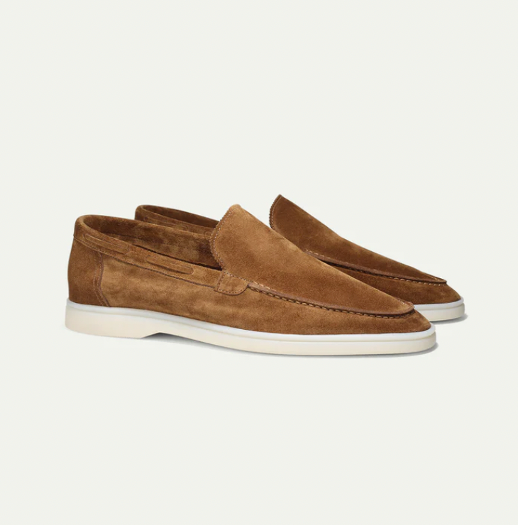 Comfortabele loafers heren