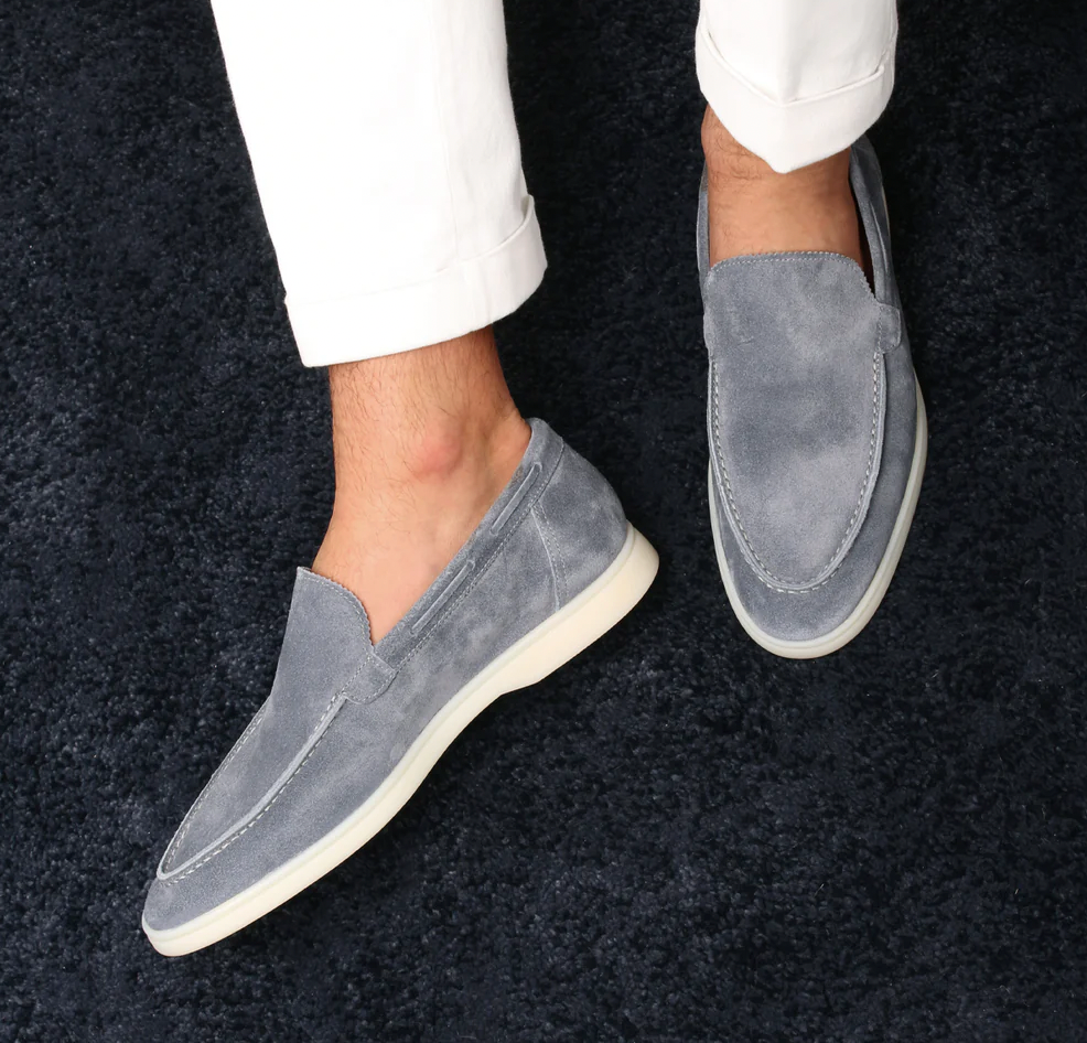Comfortabele loafers heren