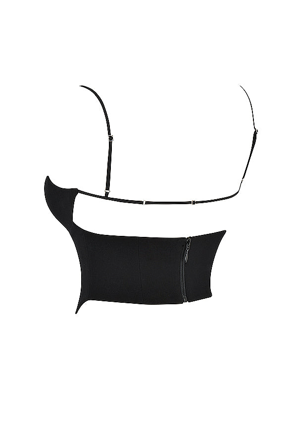 Beeldhouwend korset met broek met hoge taille