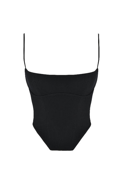 Beeldhouwend korset met broek met hoge taille