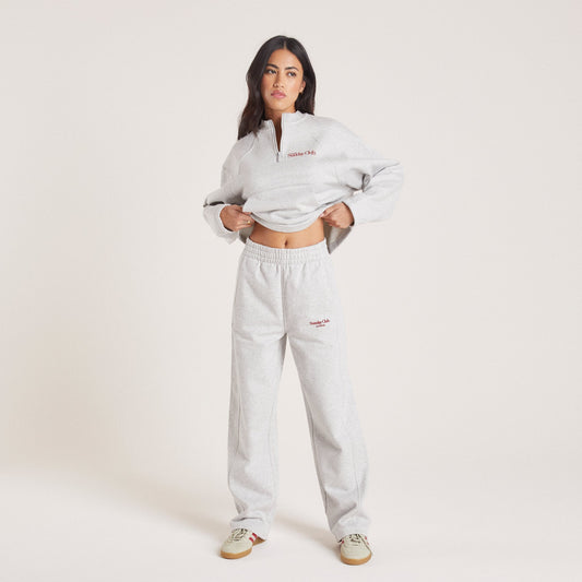 Rechte Joggingbroek - Grijs Marl