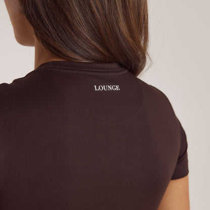 Classic Fitted Top - Koffieboon