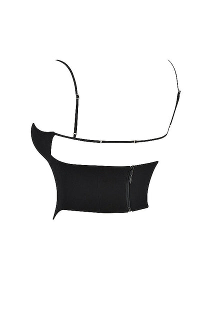 Beeldhouwend korset met broek met hoge taille