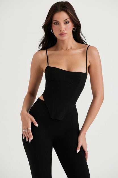 Beeldhouwend korset met broek met hoge taille